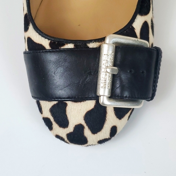 Sz7.5 Michael Kors Pony Hair Heels - Picture 8 of 8